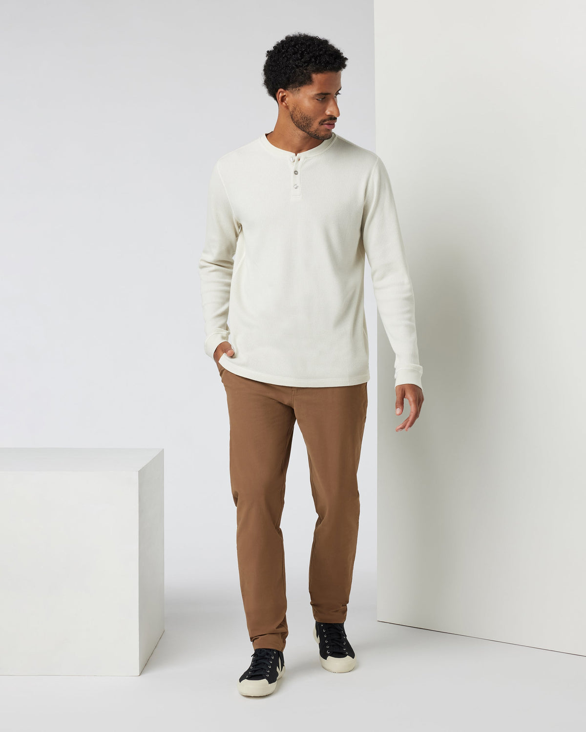 Aim Canvas Pant | Pecan