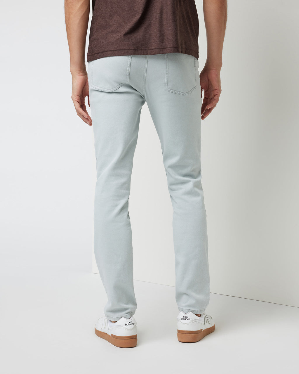 Benton Stretch Twill Pant | Sky Grey