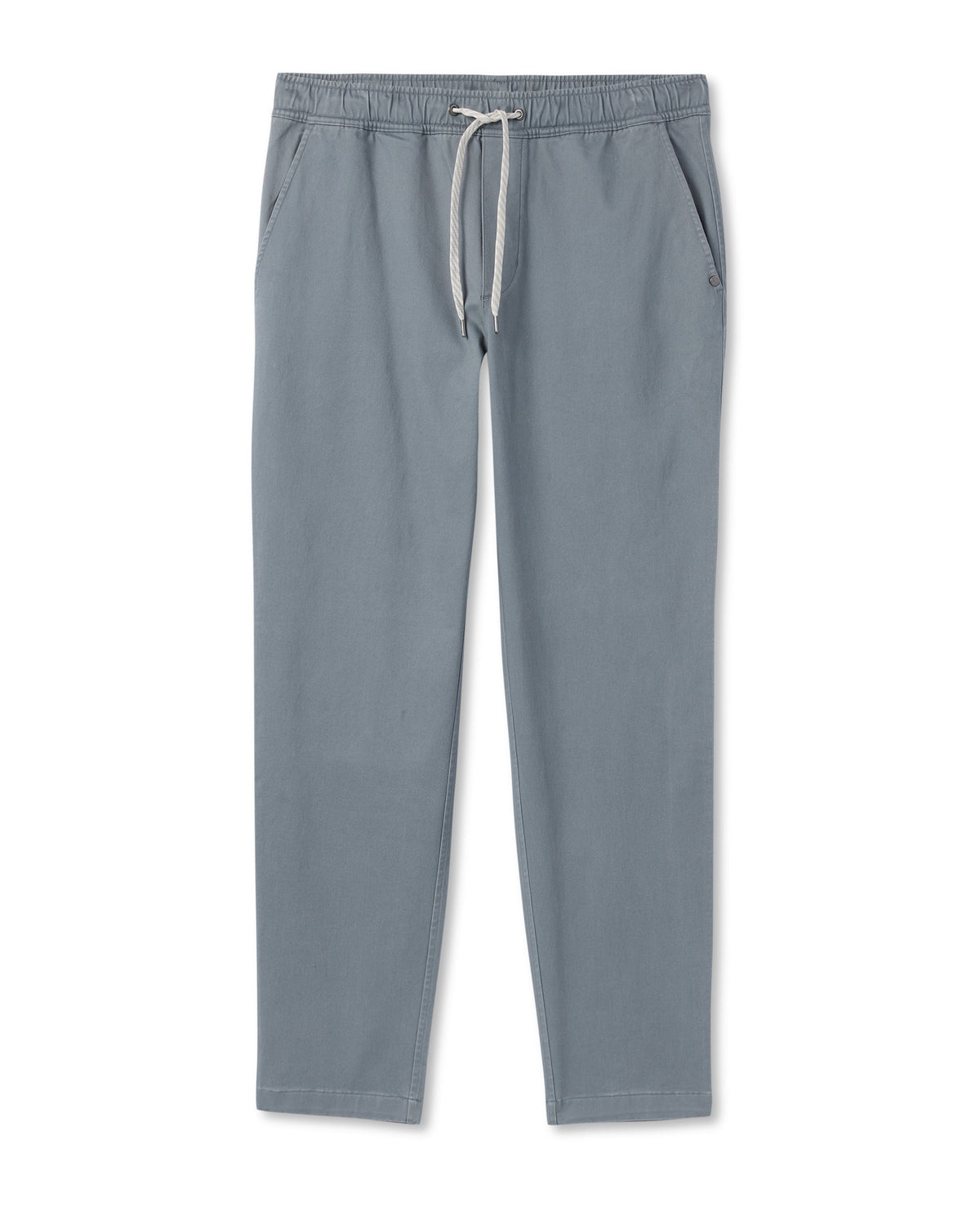 Fletcher Elastic Waist Pant Athletic Slim Fit 30 | Dusty Blue