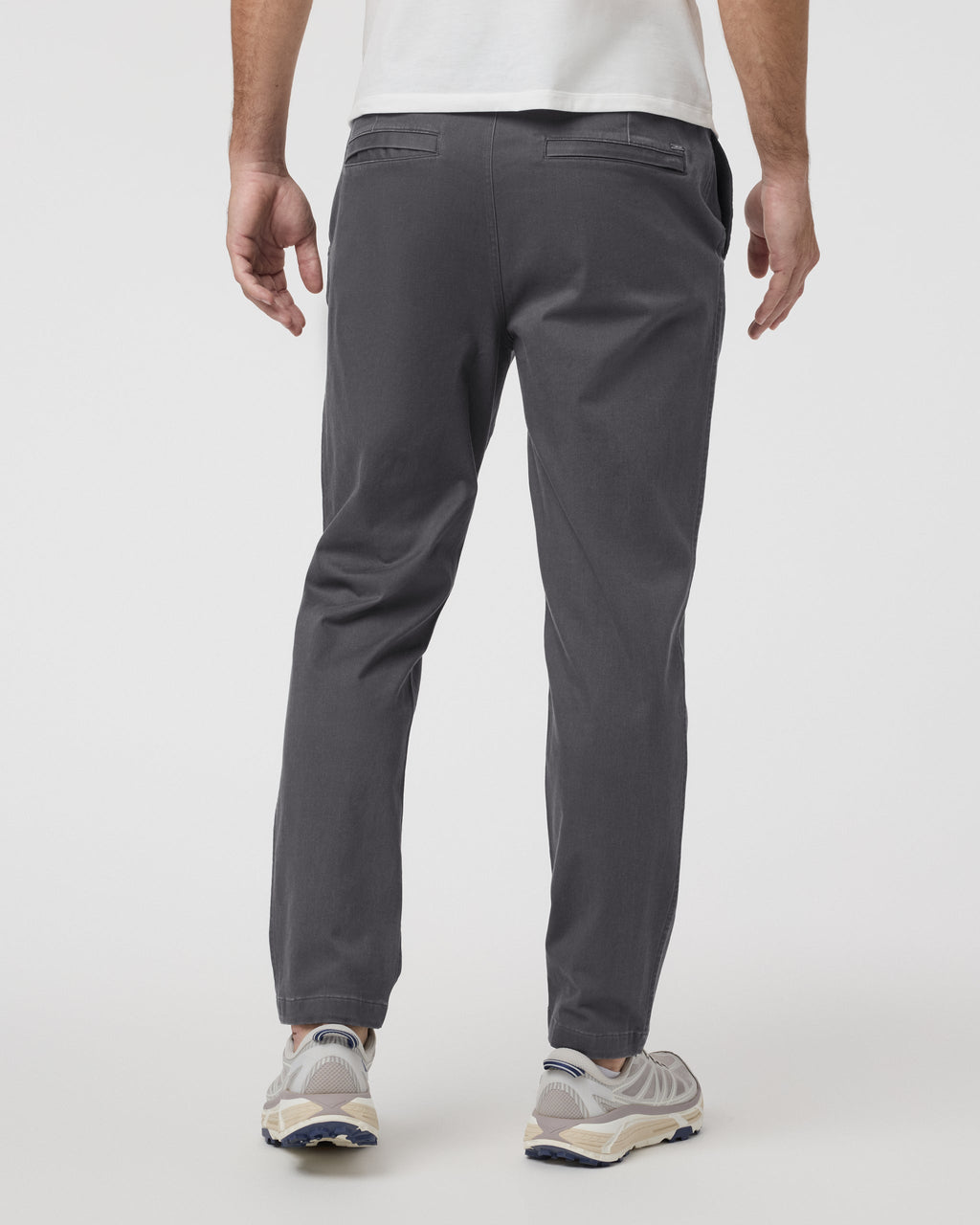Fletcher Elastic Waist Pant Athletic Slim Fit 30 | Dark Pewter