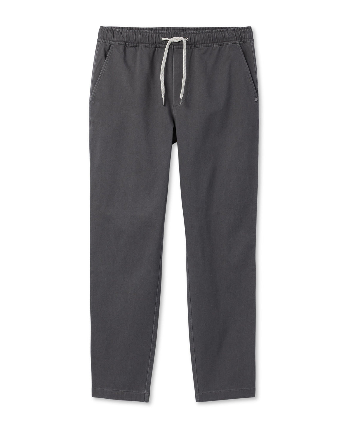 Fletcher Elastic Waist Pant Athletic Slim Fit 30 | Dark Pewter