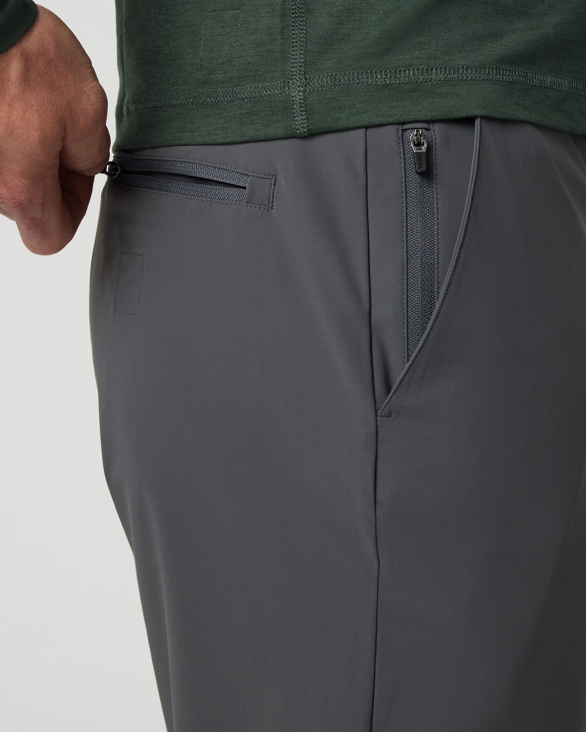 Fleet Chino Pant Athletic Slim 30 | Charcoal