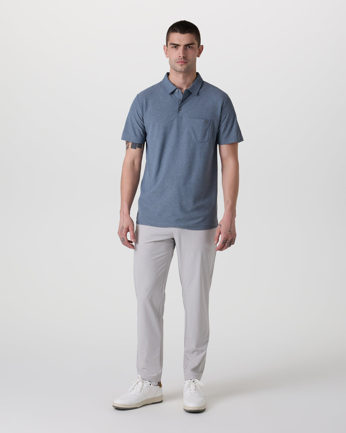 Fleet Chino Pant Athletic Slim 30 | Fog