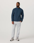 Aspen Half Snap | Ocean Blue