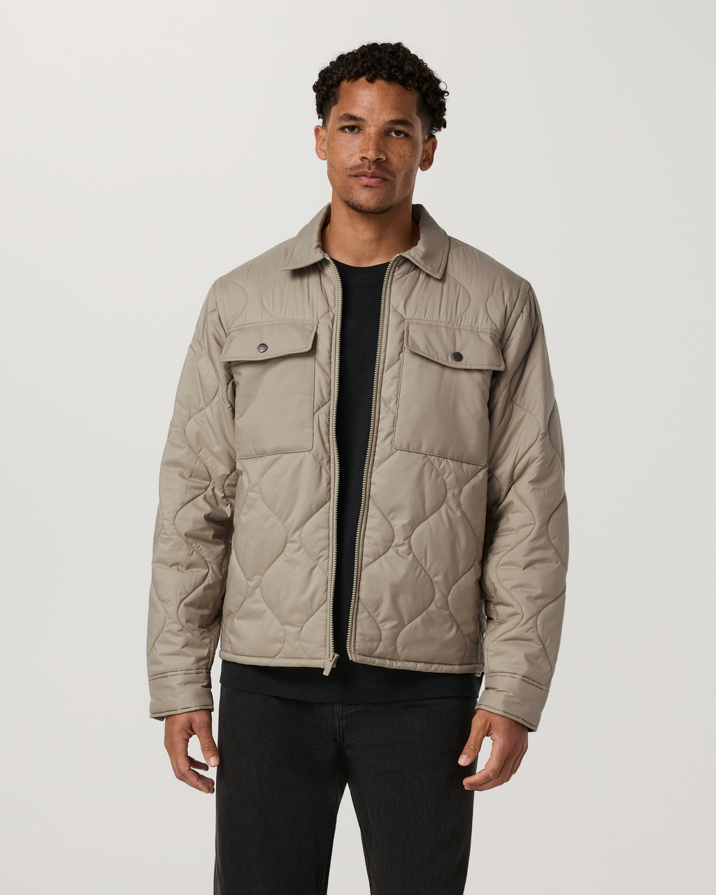 Echo Quilted Jacket | Truffle