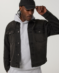 Vuori Denim Jacket | Black Wash Denim