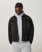 Vuori Denim Jacket | Black Wash Denim