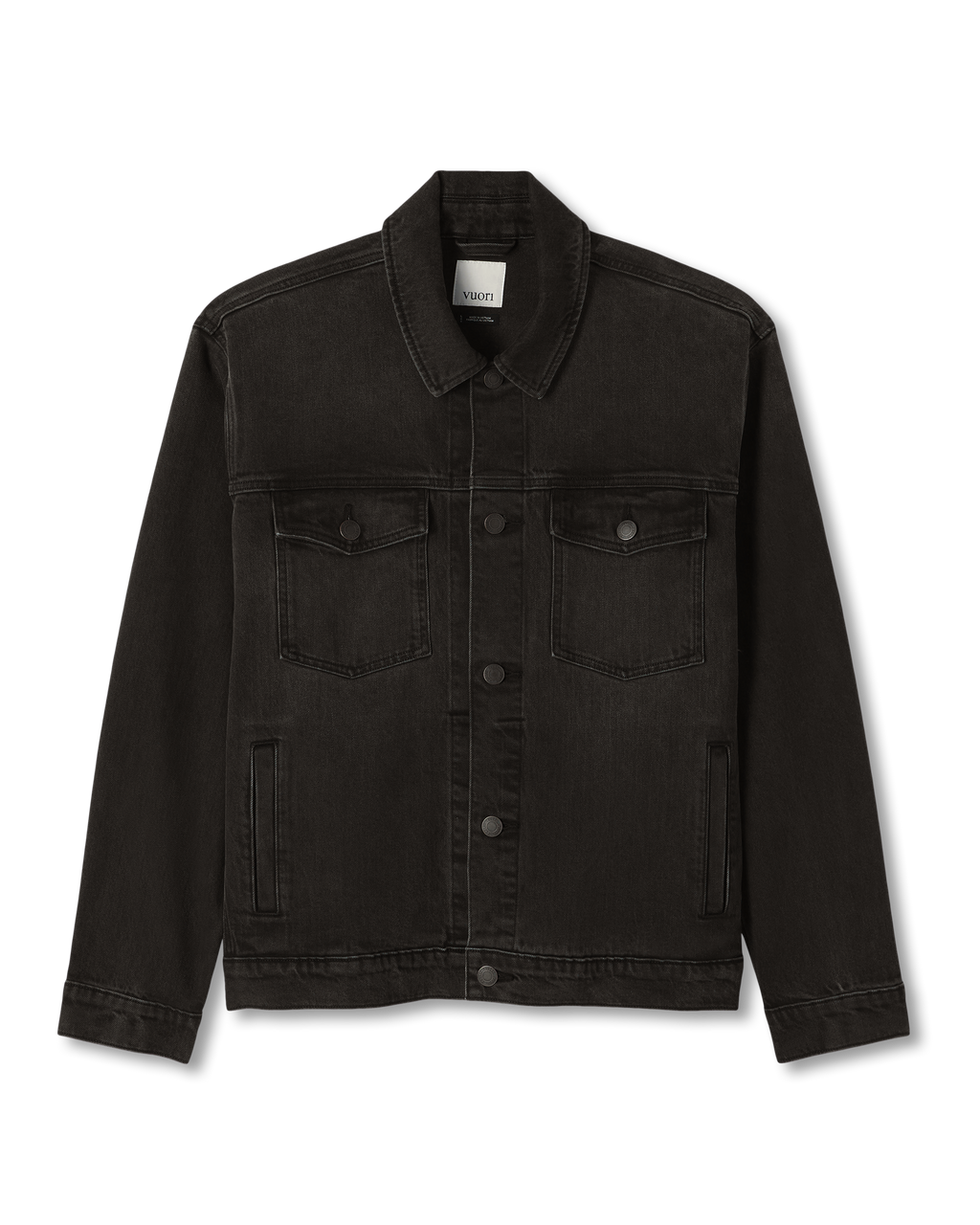 Vuori Denim Jacket | Black Wash Denim