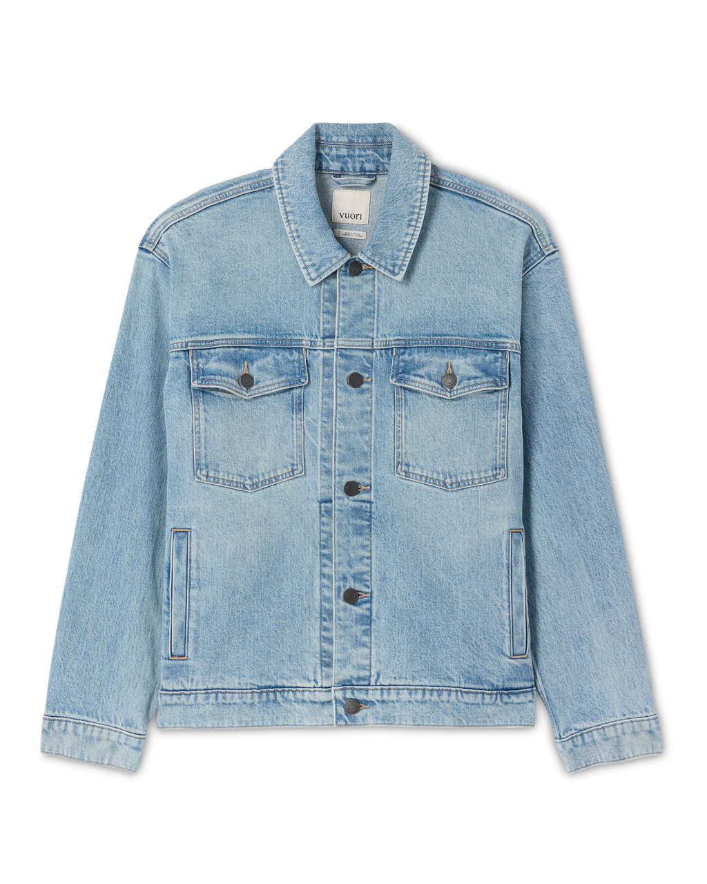 Vuori Denim Jacket | Light Wash Denim