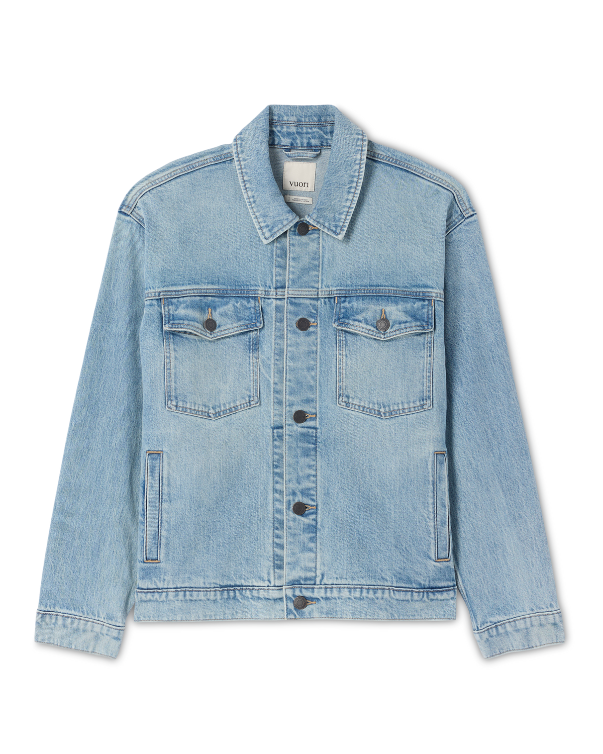 Vuori Denim Jacket | Light Wash Denim