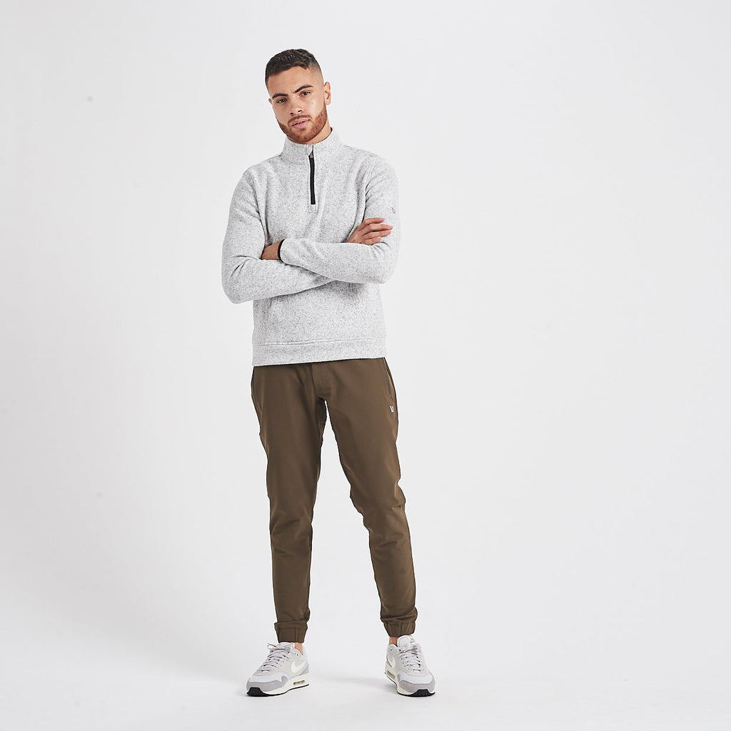Durango Half Zip | Heather Grey