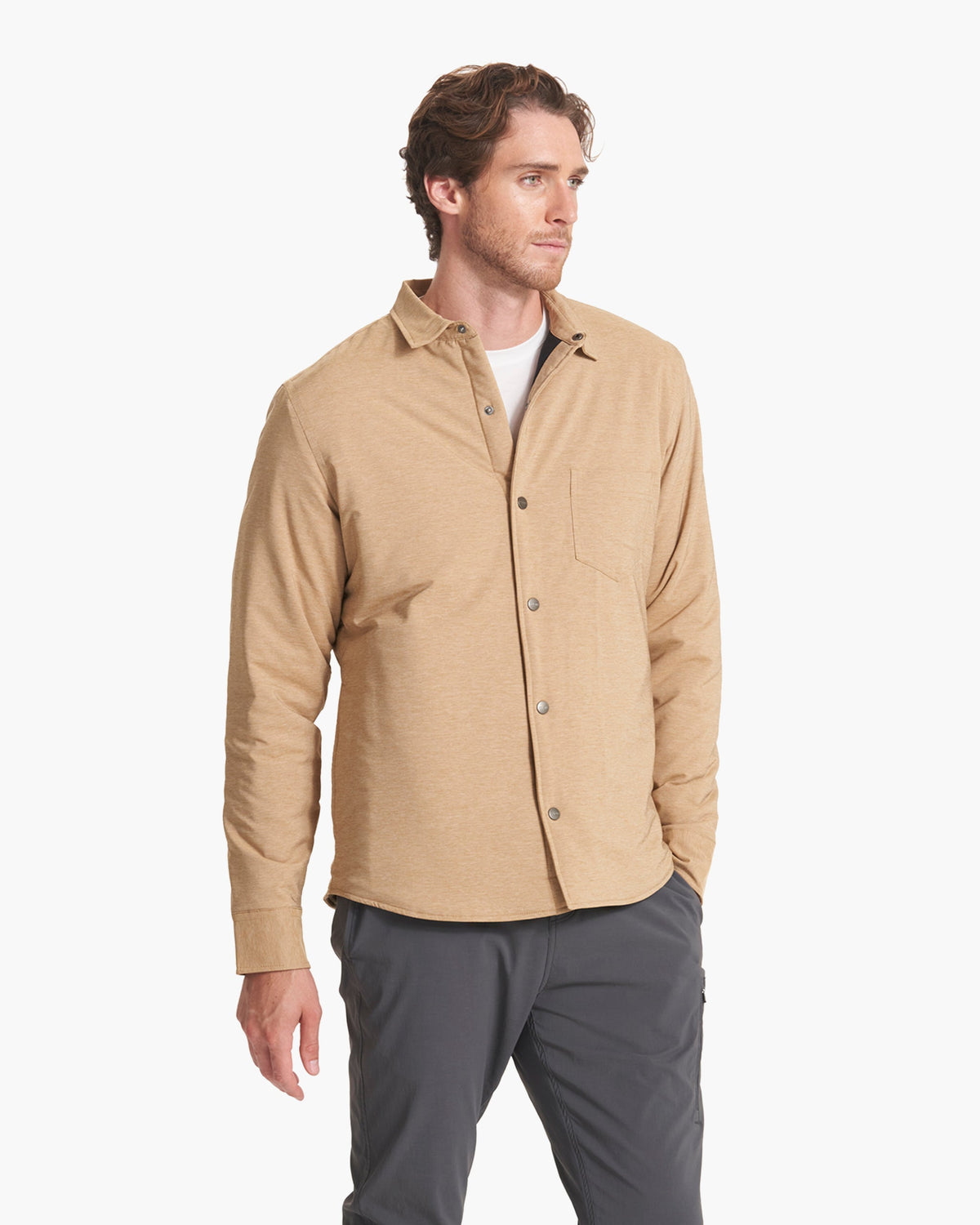 Atlas Jacket | Camel Heather