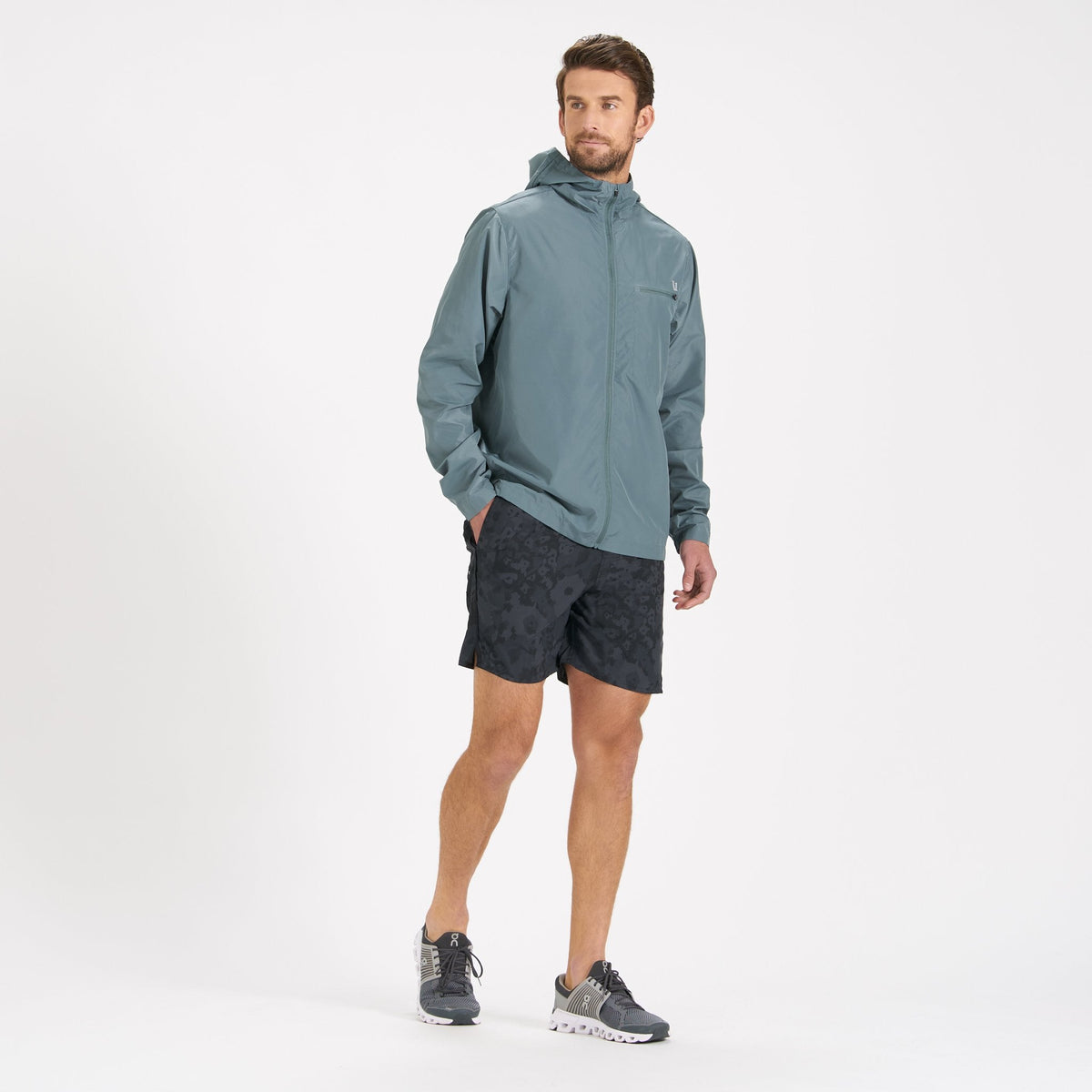 Daybreak Windbreaker | Steel Blue