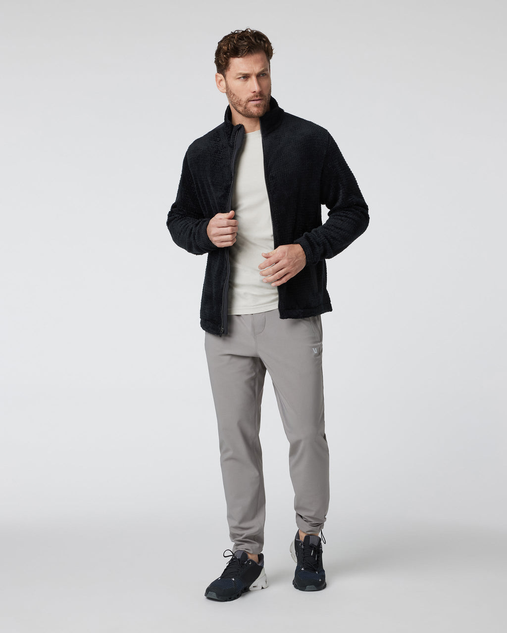 Fairfield Full Zip Jacket | Black