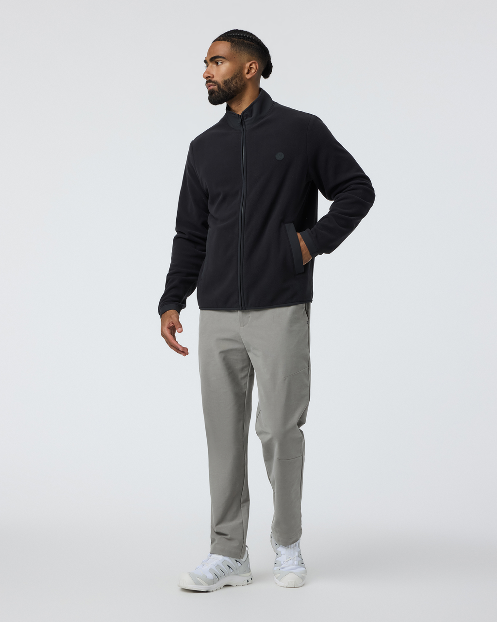 Aspen Full Zip Jacket | Black