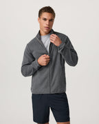 Aspen Full Zip Jacket | Heather Grey
