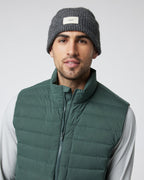 Label Beanie | Charcoal Heather