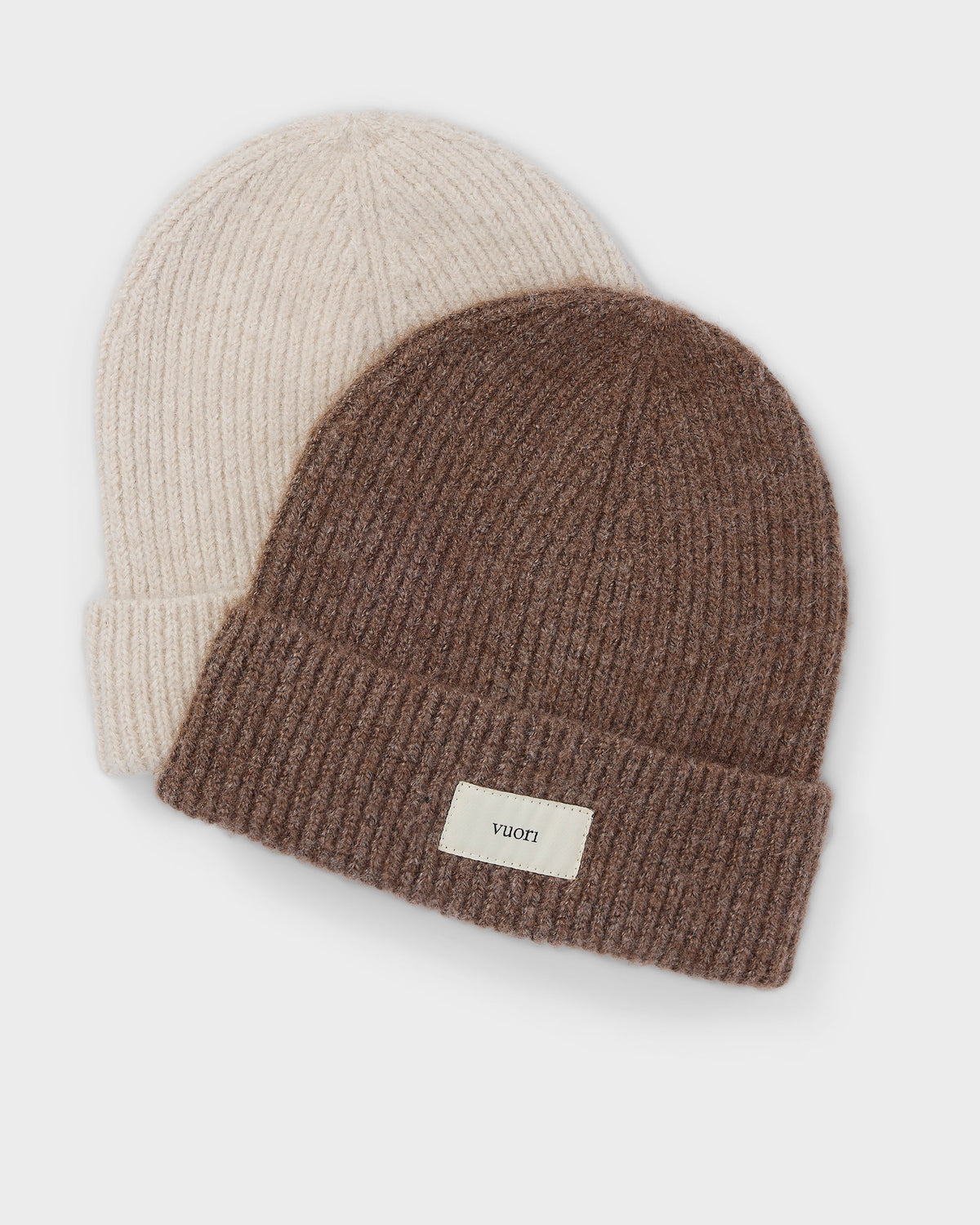 Label Beanie | Nutmeg Heather