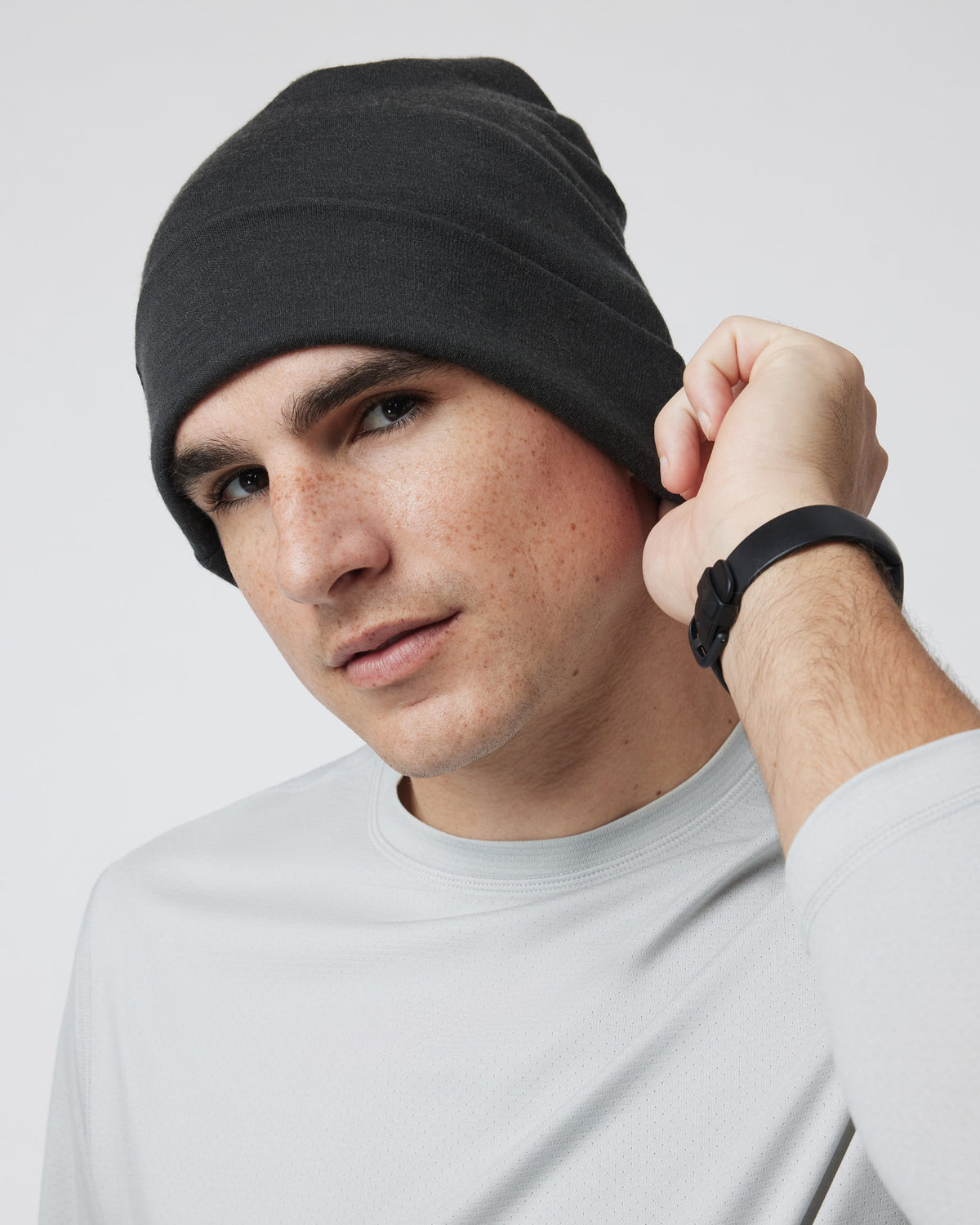 Performance Wool Beanie | Charcoal
