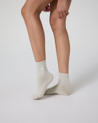 Half Crew Sock | Salt Heather (OLD)