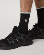 Performance Crew Sock | Black