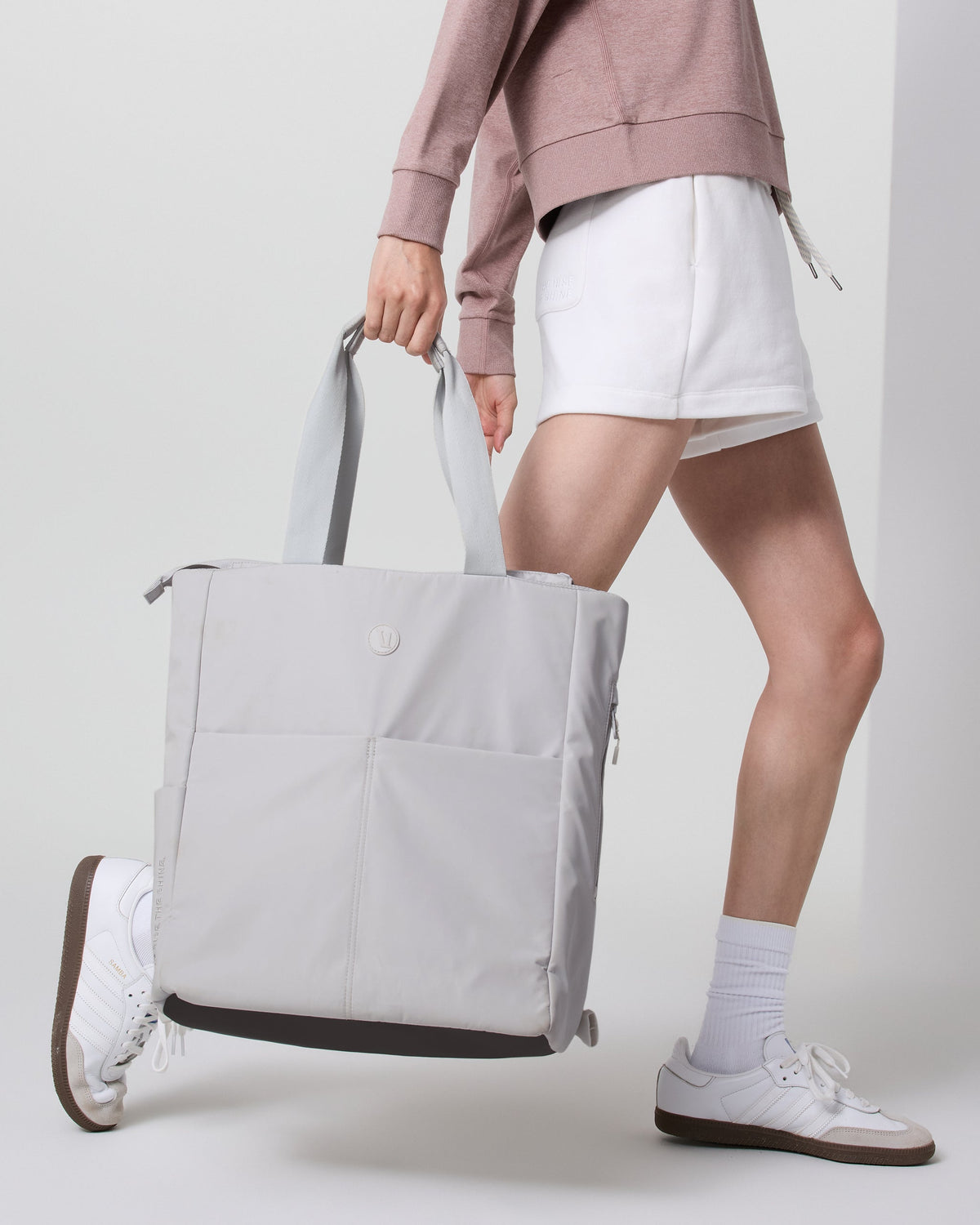 V1 Convertible Tote Bag 2.0 | Frost Grey