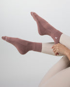 Quarter Crew V1 Sock | Sedona Brown