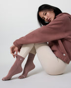 Quarter Crew V1 Sock | Sedona Brown