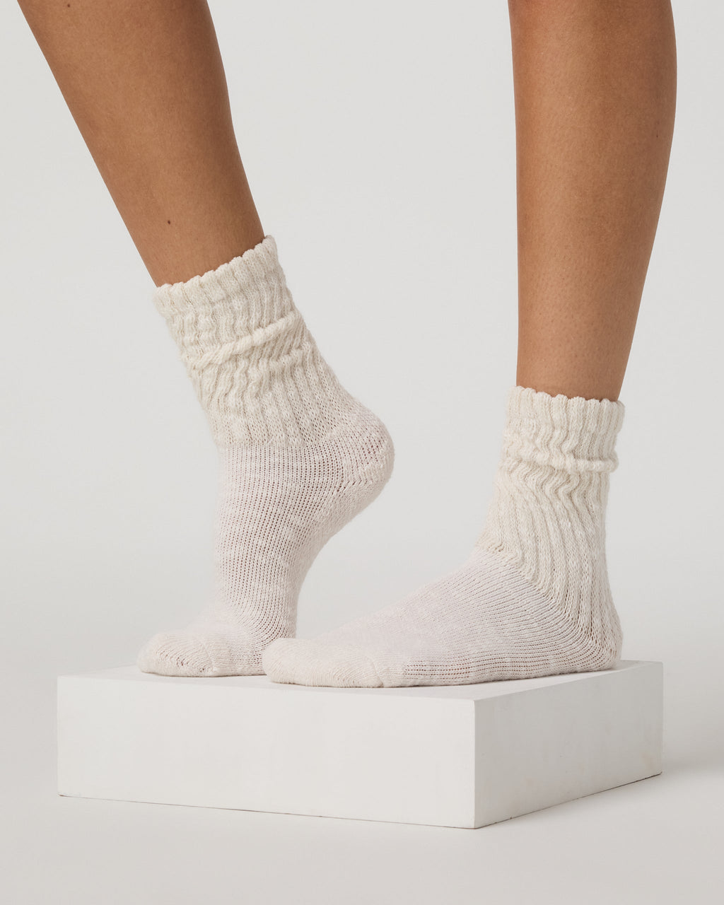 Cozy Sock | Marshmallow Heather