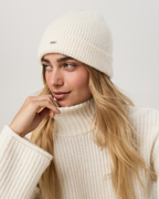 Cashmere Beanie | Porcelain