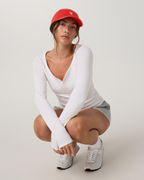 Vuori Dad Hat | Crimson