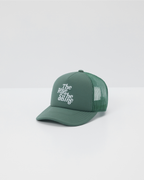 The Rise The Shine Trucker Hat | Agate Green
