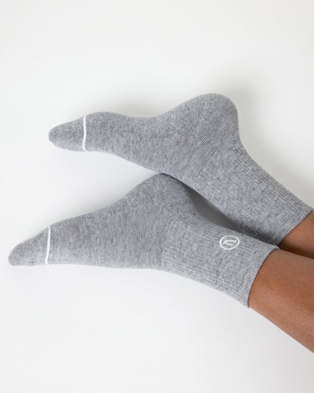 Half Crew Sock | Light Heather Grey 1.0 (OLD)