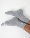 Half Crew Sock | Light Heather Grey 1.0 (OLD)