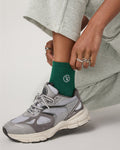 Half Crew Sock | Viridian