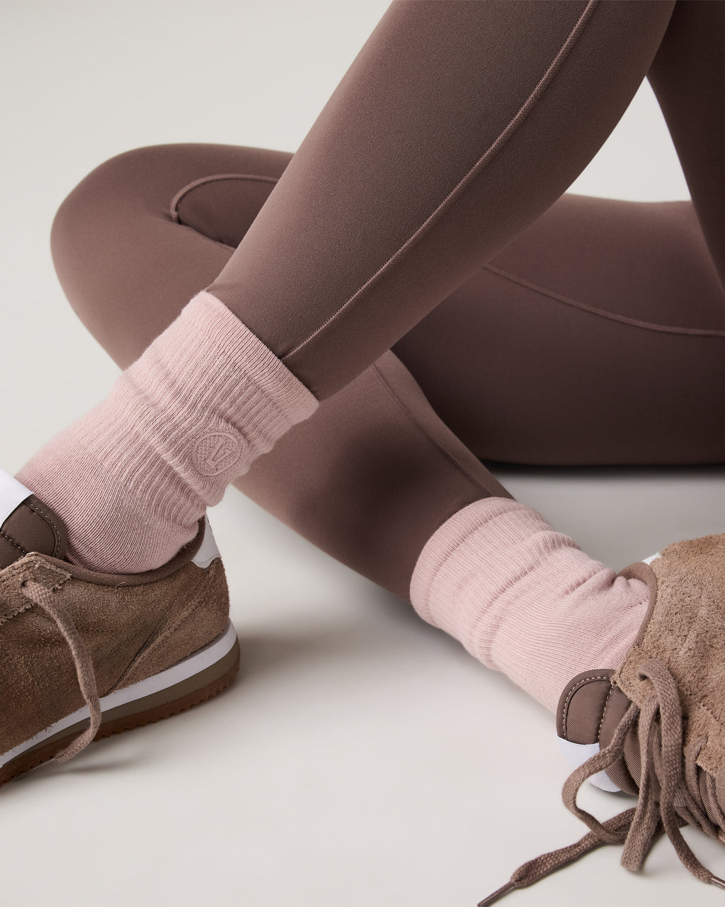 Half Crew Sock | Vintage Rose