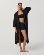 DreamKnit™ Robe | Black Heather