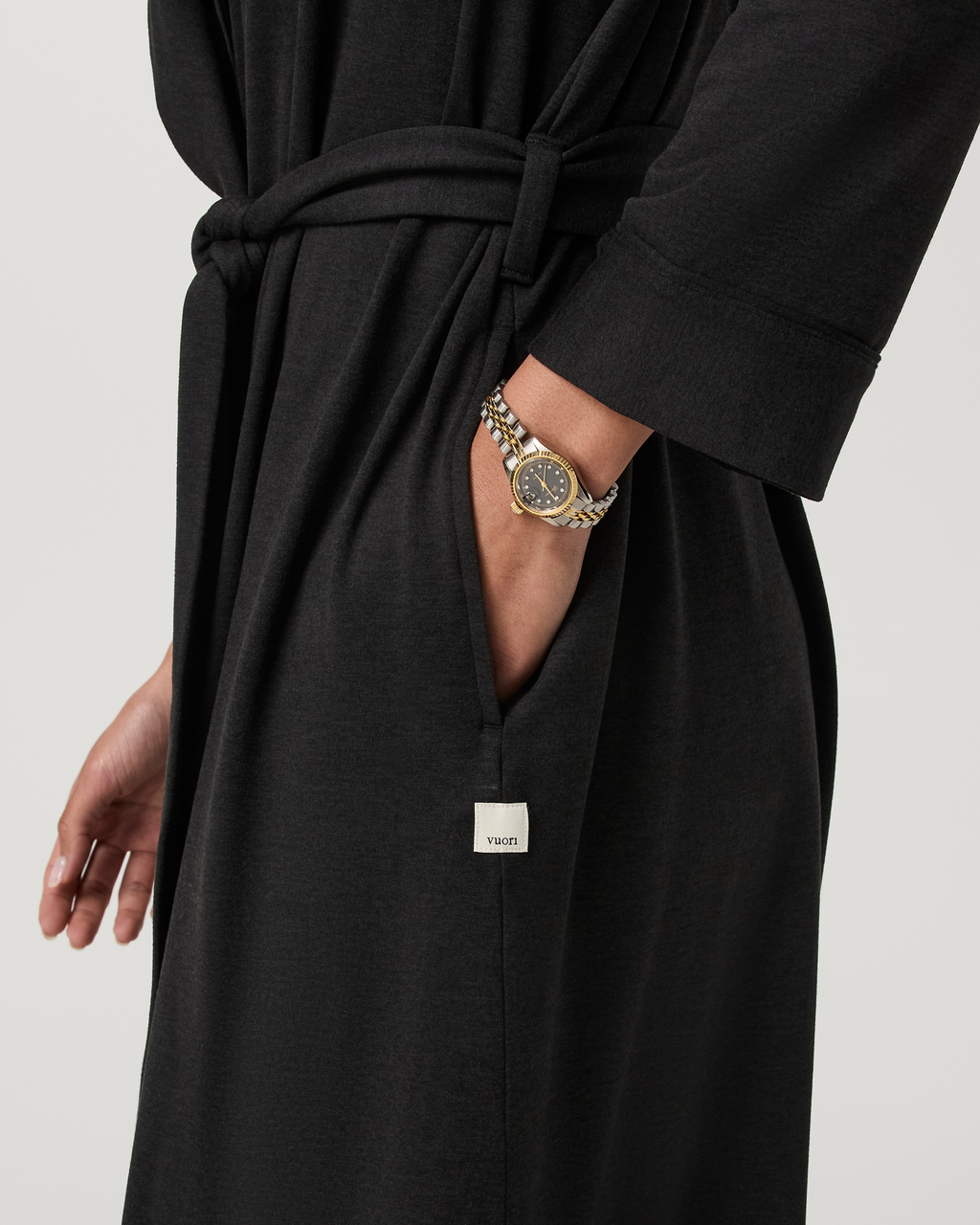 DreamKnit™ Robe | Black Heather