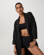DreamKnit™ Robe | Black Heather