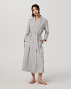DreamKnit™ Robe | Pale Grey Heather