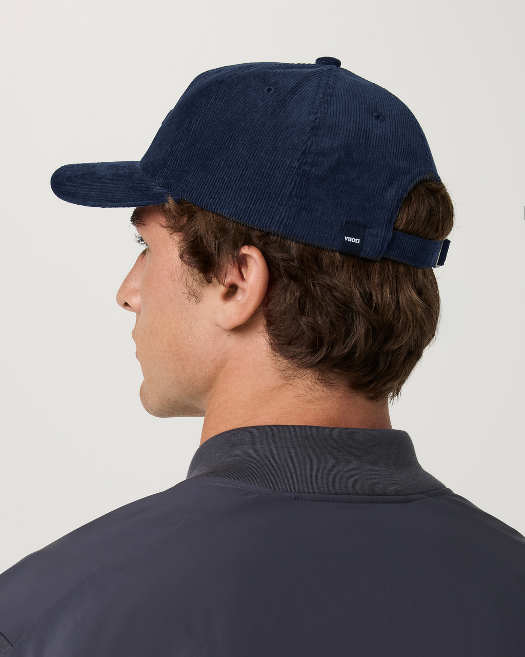 Vuori Cord Hat | Navy