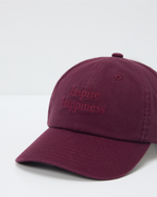 Inspire Happiness Dad Hat | Cerise