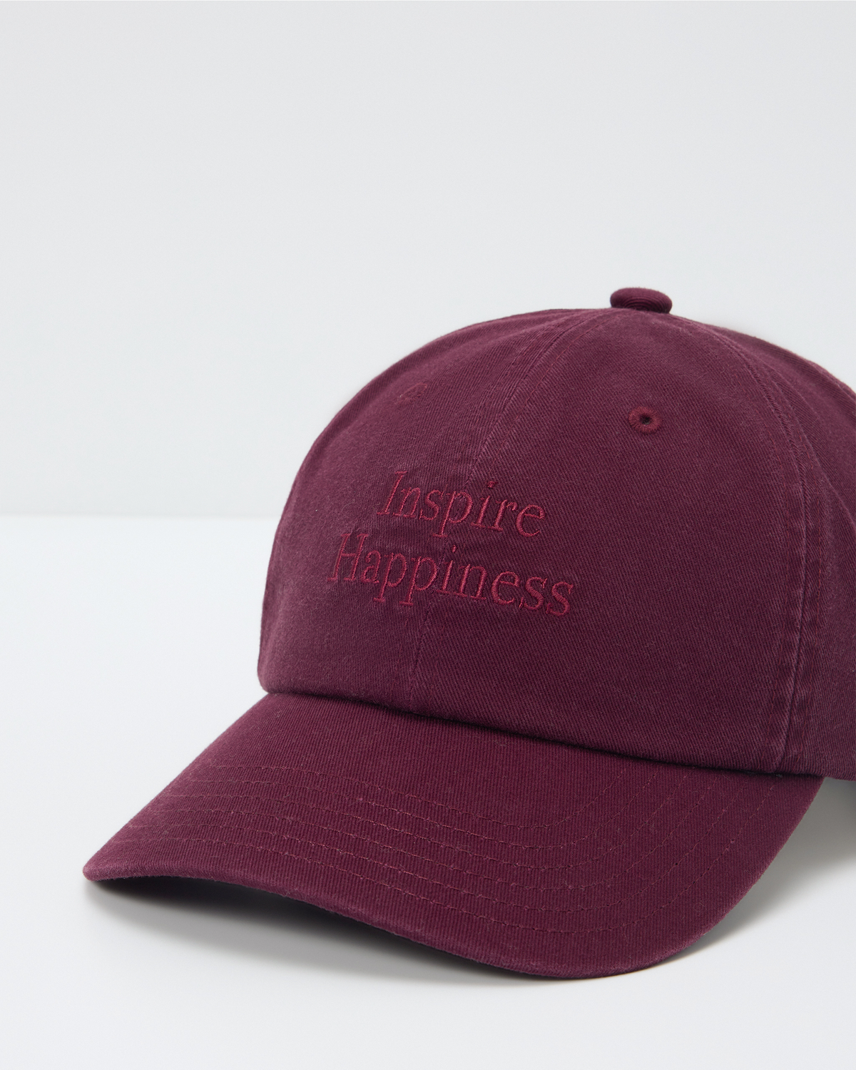 Inspire Happiness Dad Hat | Cerise