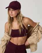 Inspire Happiness Dad Hat | Cerise