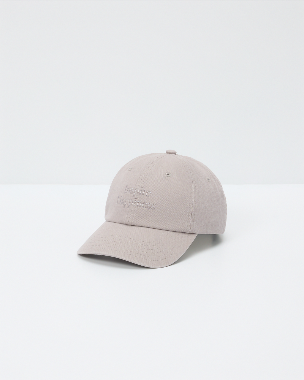 Inspire Happiness Dad Hat | Soft Pewter