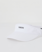 Backspin Visor | White