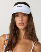 Backspin Visor | White