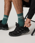 Vuori Crew Sock 2.0 | Dark Cyan