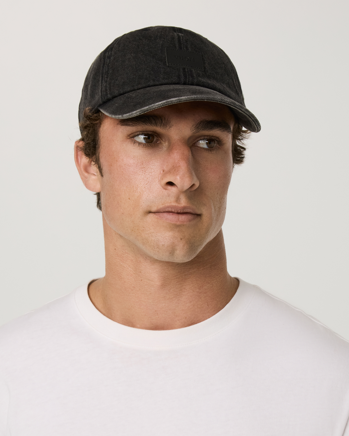 Vuori Vintage Denim Hat | Black Wash Denim