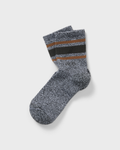 Vuori Retro Half Crew Sock | Heather Grey